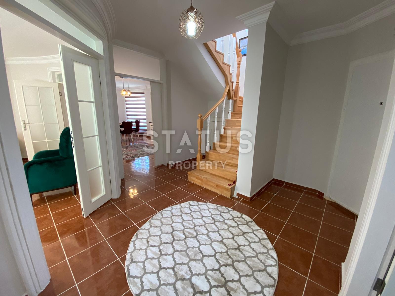 Уютная вилла 3+1 с видом на море, 240 м2. Каргыджак, Алания. фото 27