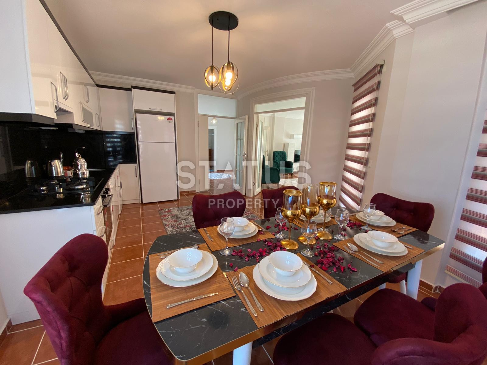 Уютная вилла 3+1 с видом на море, 240 м2. Каргыджак, Алания. фото 28