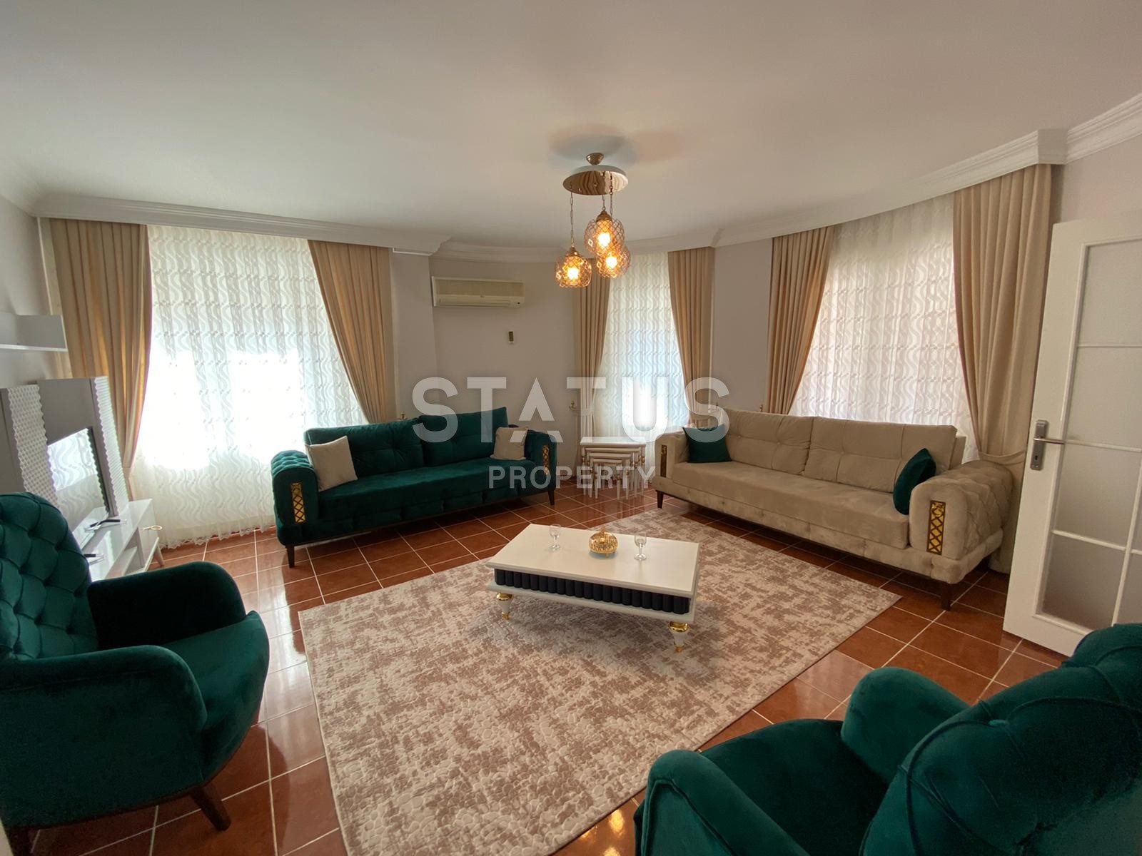 Уютная вилла 3+1 с видом на море, 240 м2. Каргыджак, Алания. фото 29