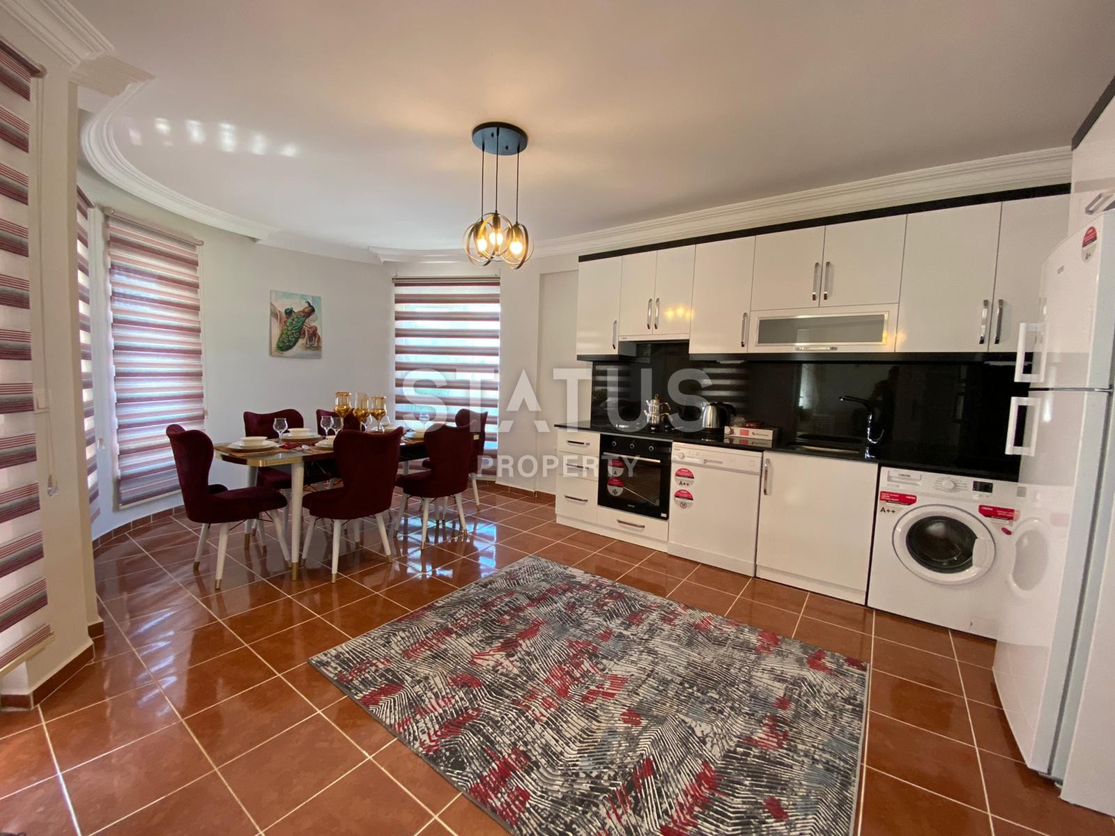 Уютная вилла 3+1 с видом на море, 240 м2. Каргыджак, Алания. фото 34