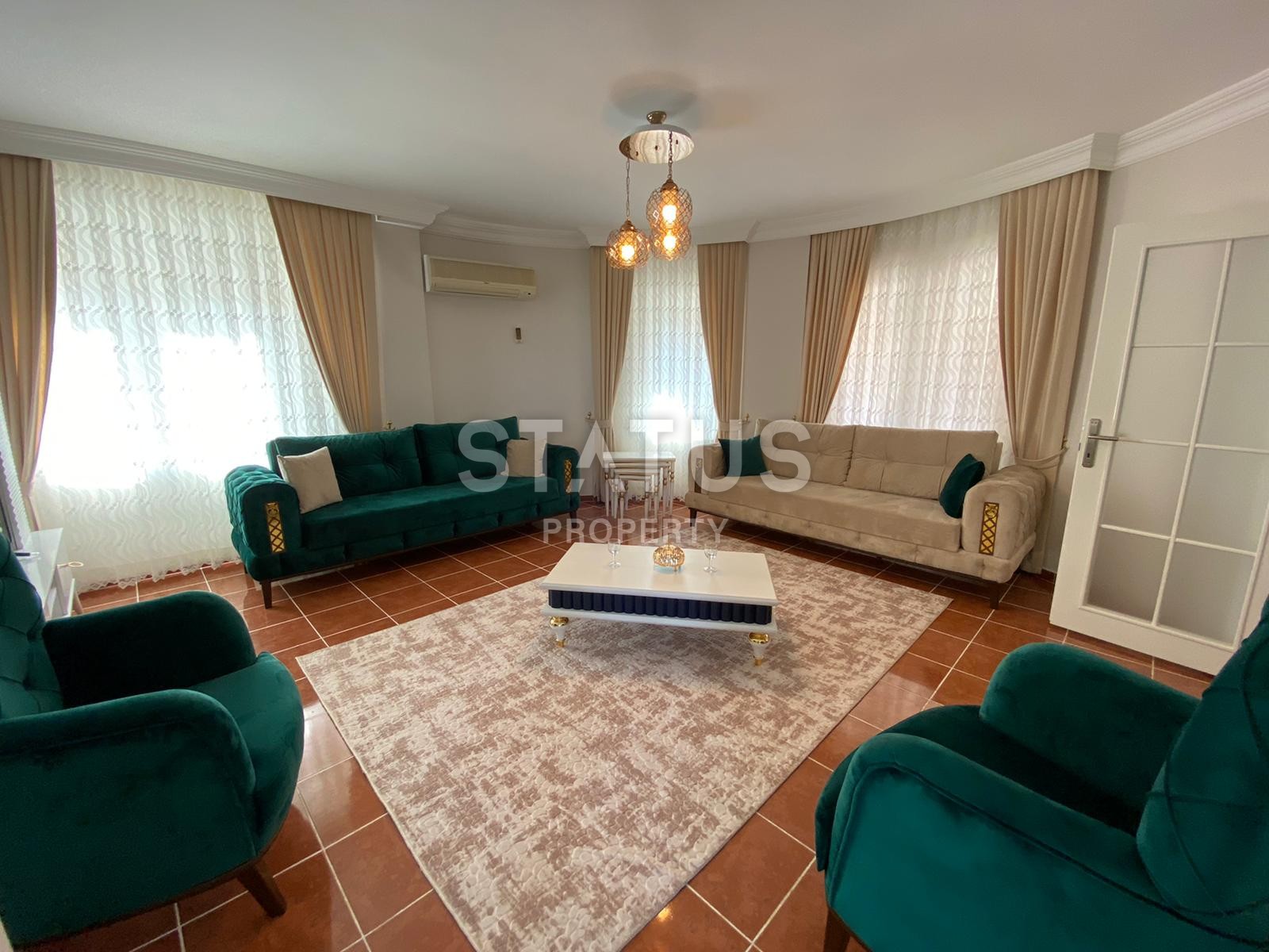 Уютная вилла 3+1 с видом на море, 240 м2. Каргыджак, Алания. фото 43