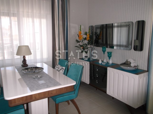 Апартаменты 3+1 в центре Алании с мебелью и техникой в комплексе с бассейном в 600 метрах от пляжа Клеопатры фото 15