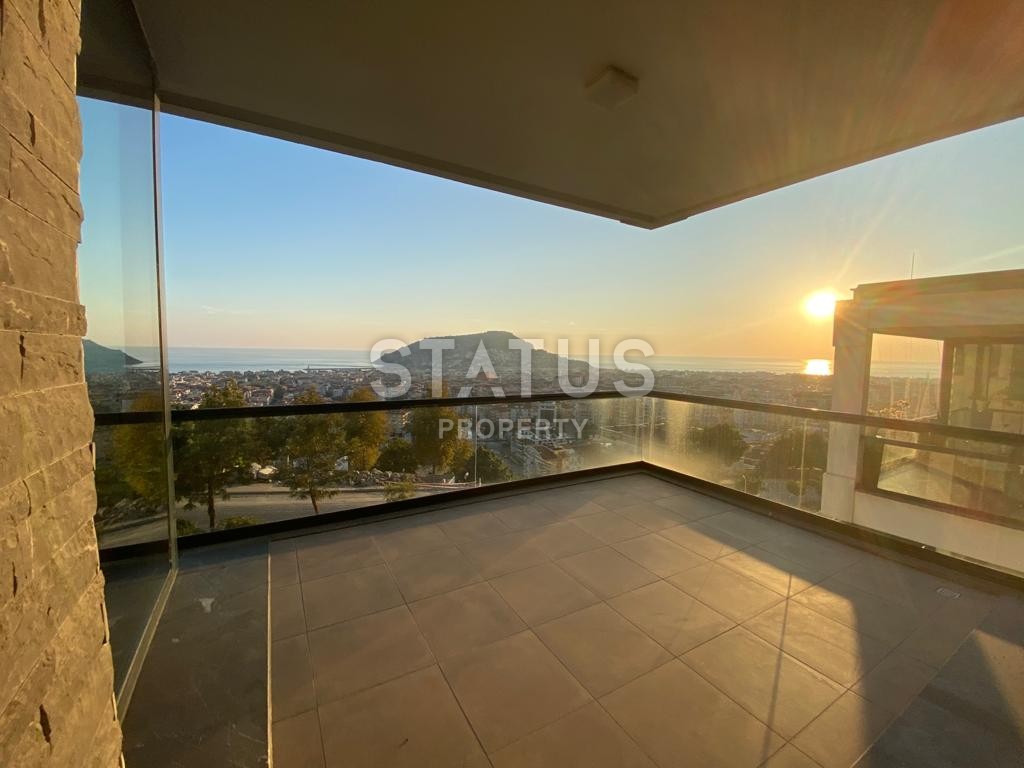 Апартаменты 2+1 с шикарными видами  центре города Аланья, 130 м2 фото 3