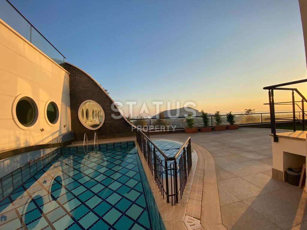 Апартаменты 2+1 с шикарными видами  центре города Аланья, 130 м2 фото 22