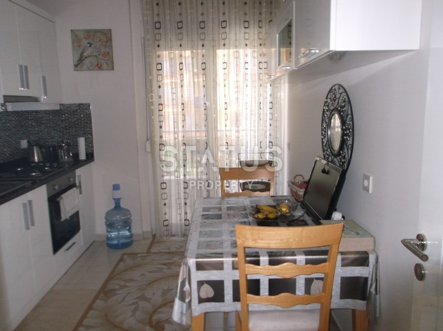 Апартаменты 3+1 в центре Алании с мебелью и техникой в комплексе с бассейном в 600 метрах от пляжа Клеопатры фото 18