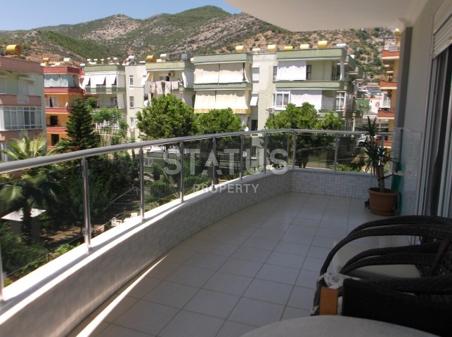 Апартаменты 3+1 в центре Алании с мебелью и техникой в комплексе с бассейном в 600 метрах от пляжа Клеопатры фото 29