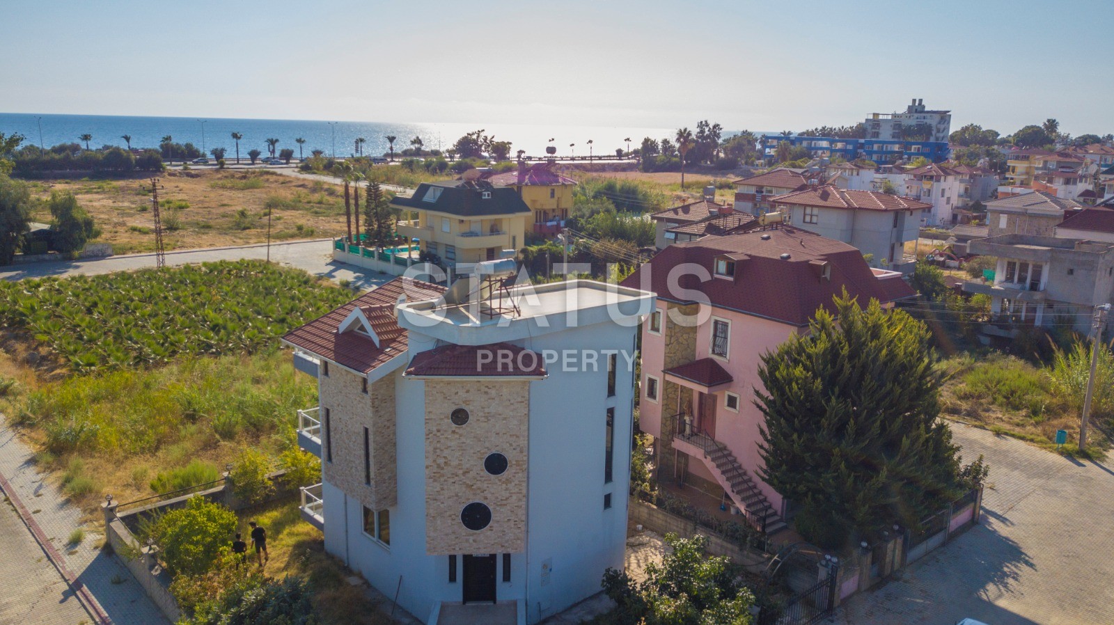 Трехэтажная вилла в районе Конаклы 3+1, 310 м2 фото 10