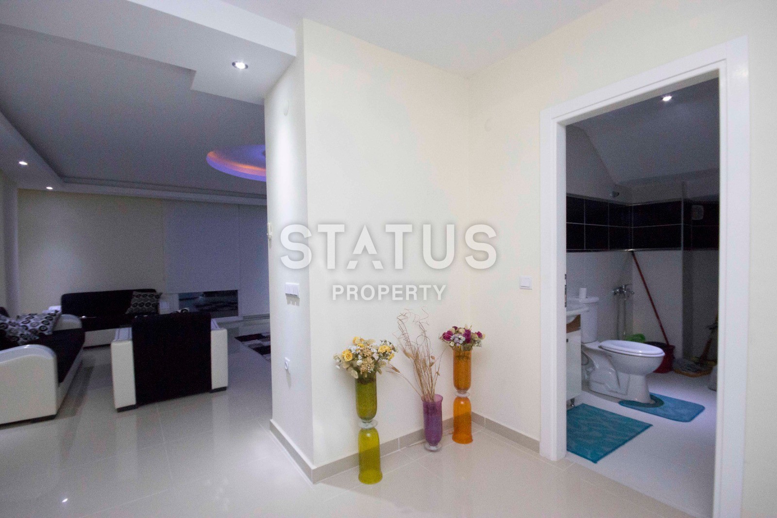 Трехэтажная вилла в районе Конаклы 3+1, 310 м2 фото 25