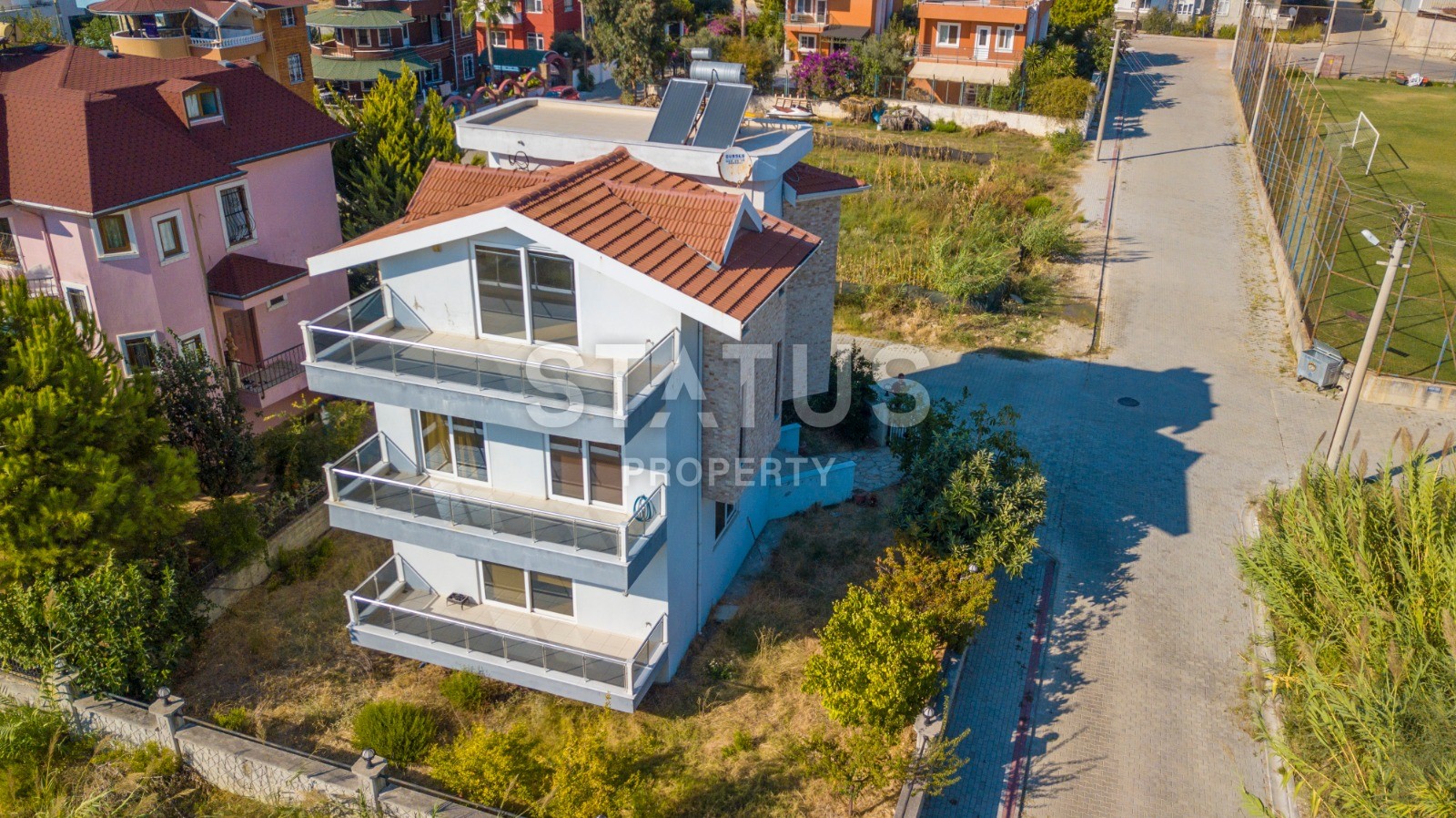 Трехэтажная вилла в районе Конаклы 3+1, 310 м2 фото 27