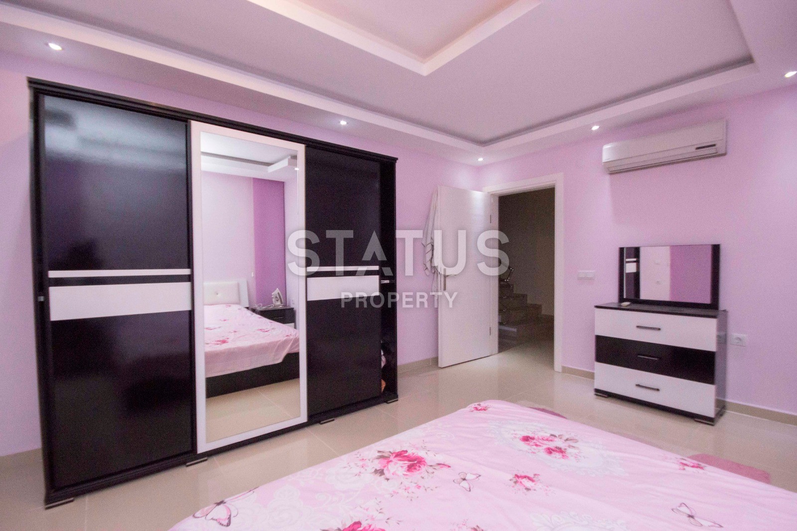 Трехэтажная вилла в районе Конаклы 3+1, 310 м2 фото 35