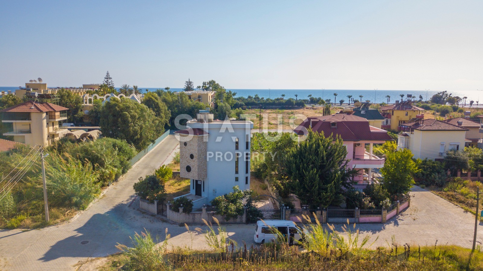 Трехэтажная вилла в районе Конаклы 3+1, 310 м2 фото 40