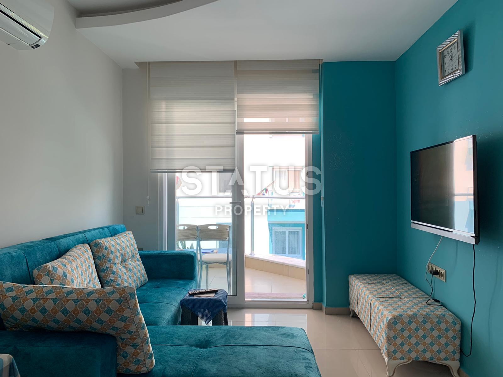 Квартира 1+1 с видом на горы, 45 м2 фото 5