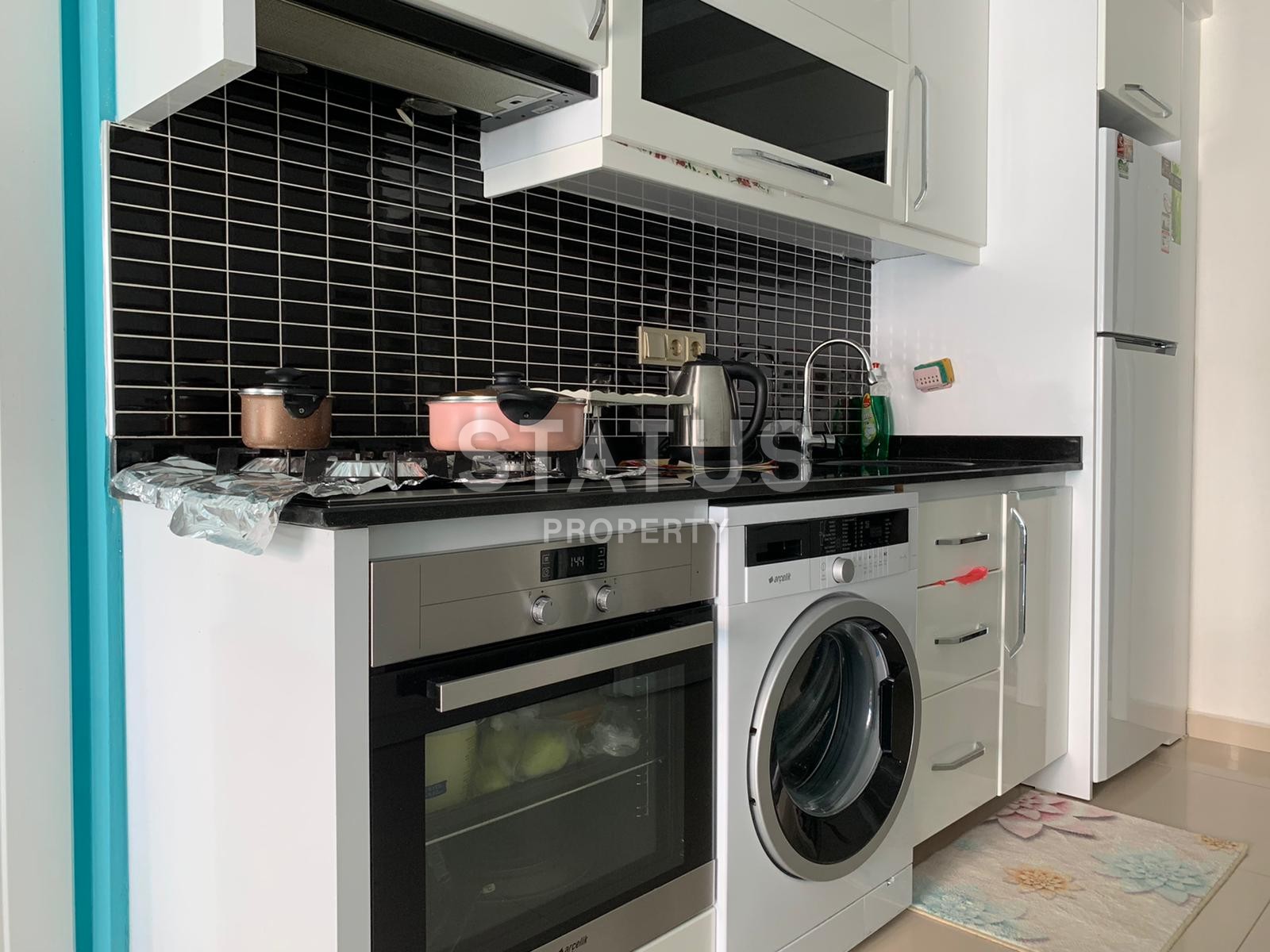 Квартира 1+1 с видом на горы, 45 м2 фото 10