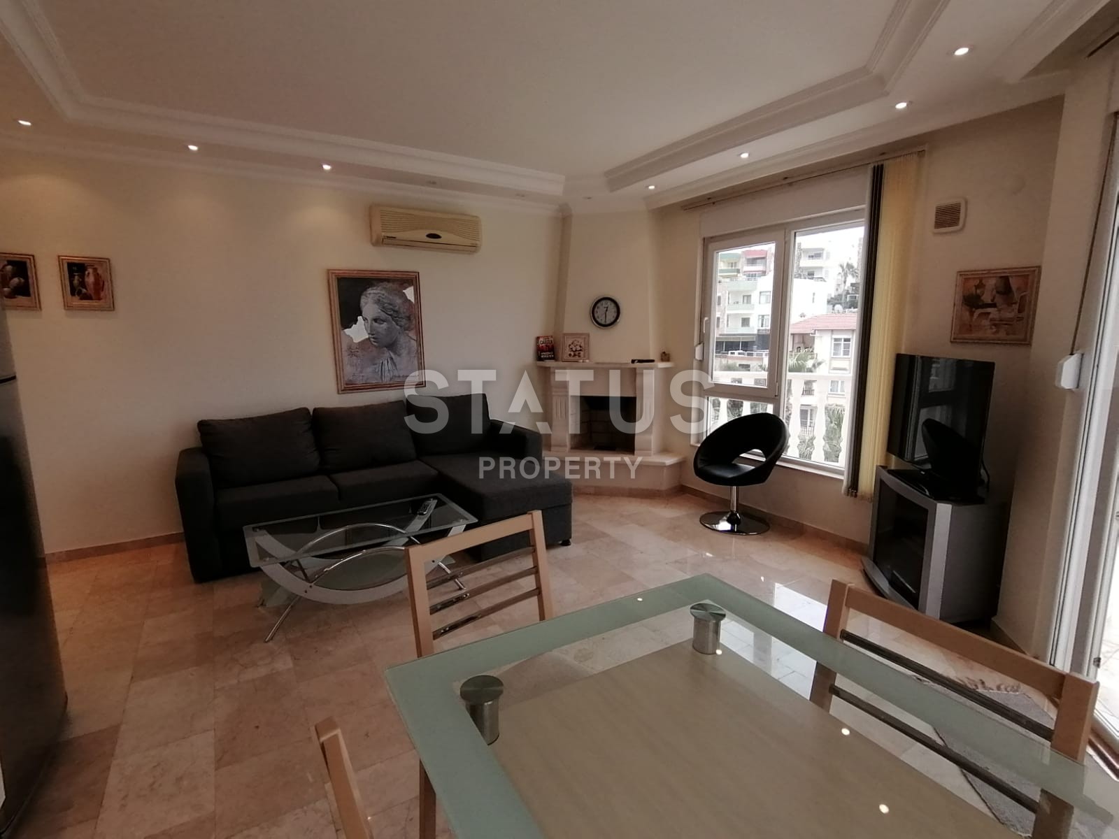 Апартаменты 2+1 с панорамным видом на море и природу, 120 м2. Кестель, Алания. фото 3