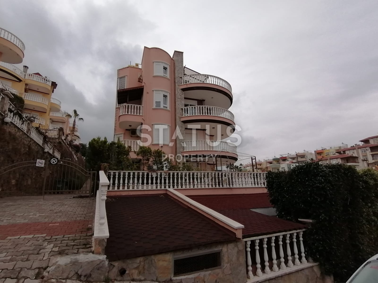 Апартаменты 2+1 с панорамным видом на море и природу, 120 м2. Кестель, Алания. фото 7