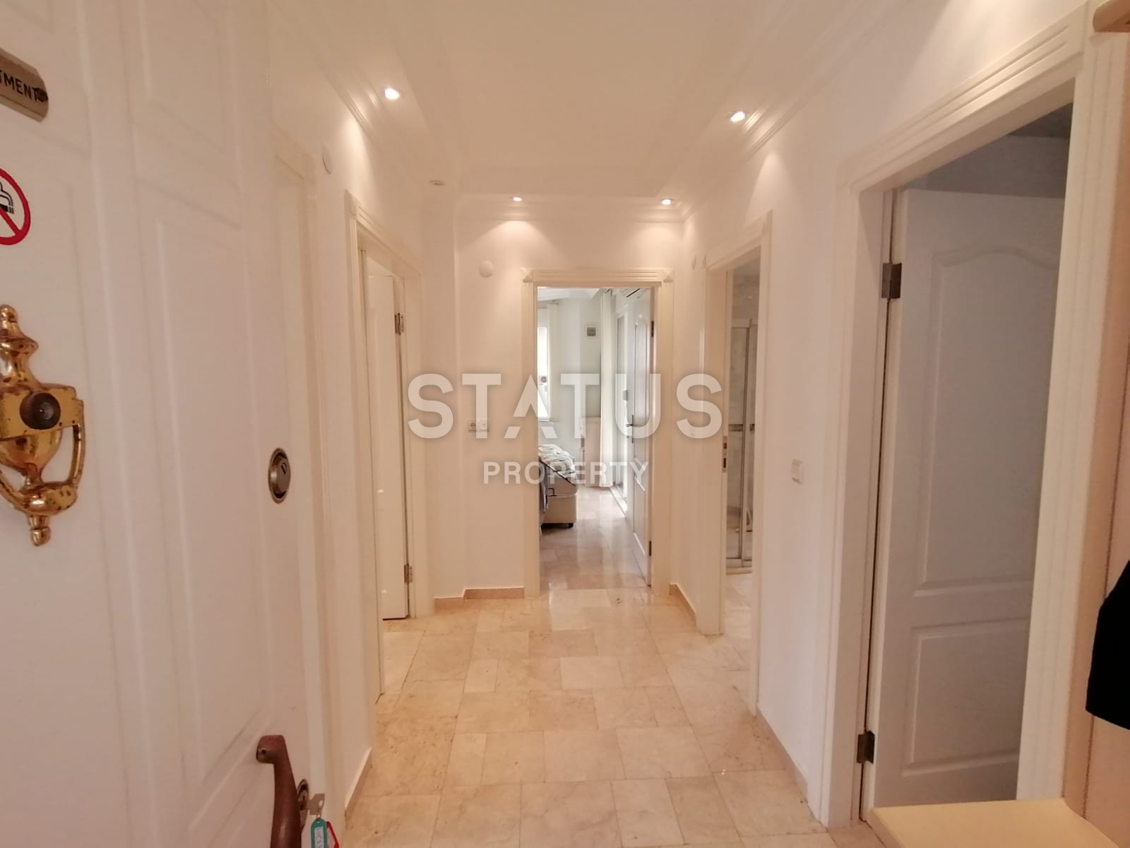 Апартаменты 2+1 с панорамным видом на море и природу, 120 м2. Кестель, Алания. фото 11