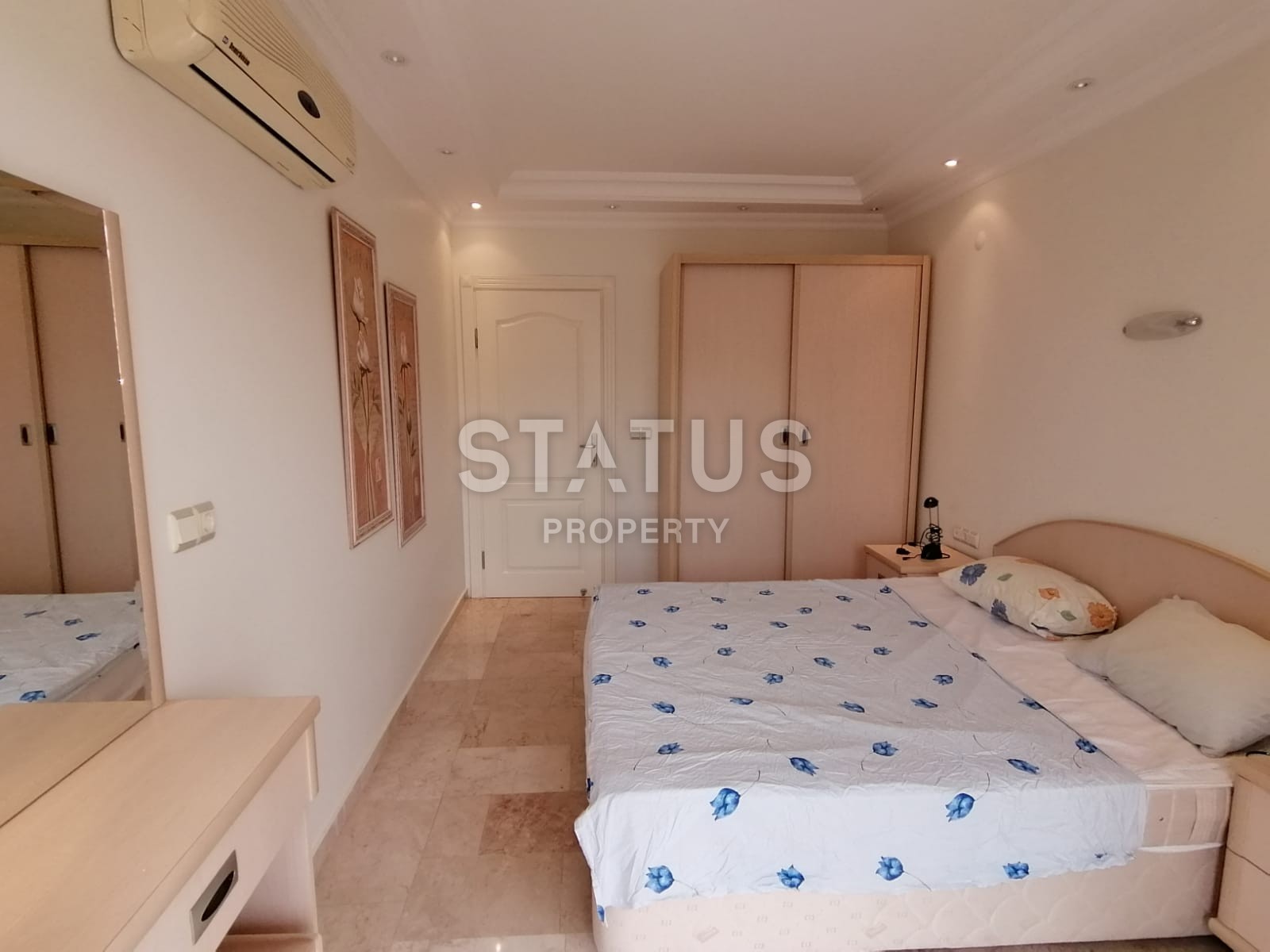 Апартаменты 2+1 с панорамным видом на море и природу, 120 м2. Кестель, Алания. фото 17