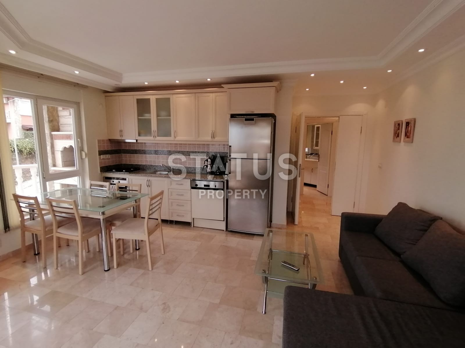 Апартаменты 2+1 с панорамным видом на море и природу, 120 м2. Кестель, Алания. фото 21