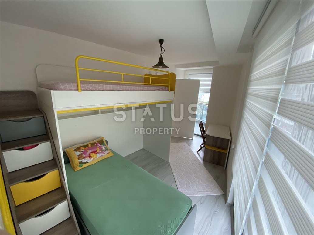 Апартаменты 2+1 в комплексе с инфраструктурой в экологическом районе Каргыджак, Алания. фото 20