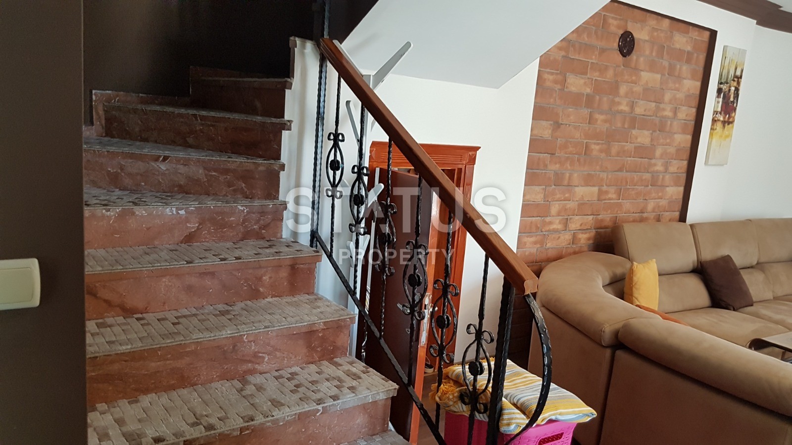 Вилла 3+1 с видом на море в экологическом районе, 450м2. Каргыджак, Алания. фото 3