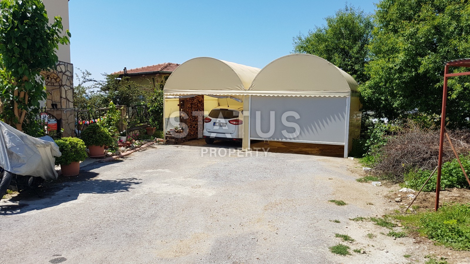 Вилла 3+1 с видом на море в экологическом районе, 450м2. Каргыджак, Алания. фото 13