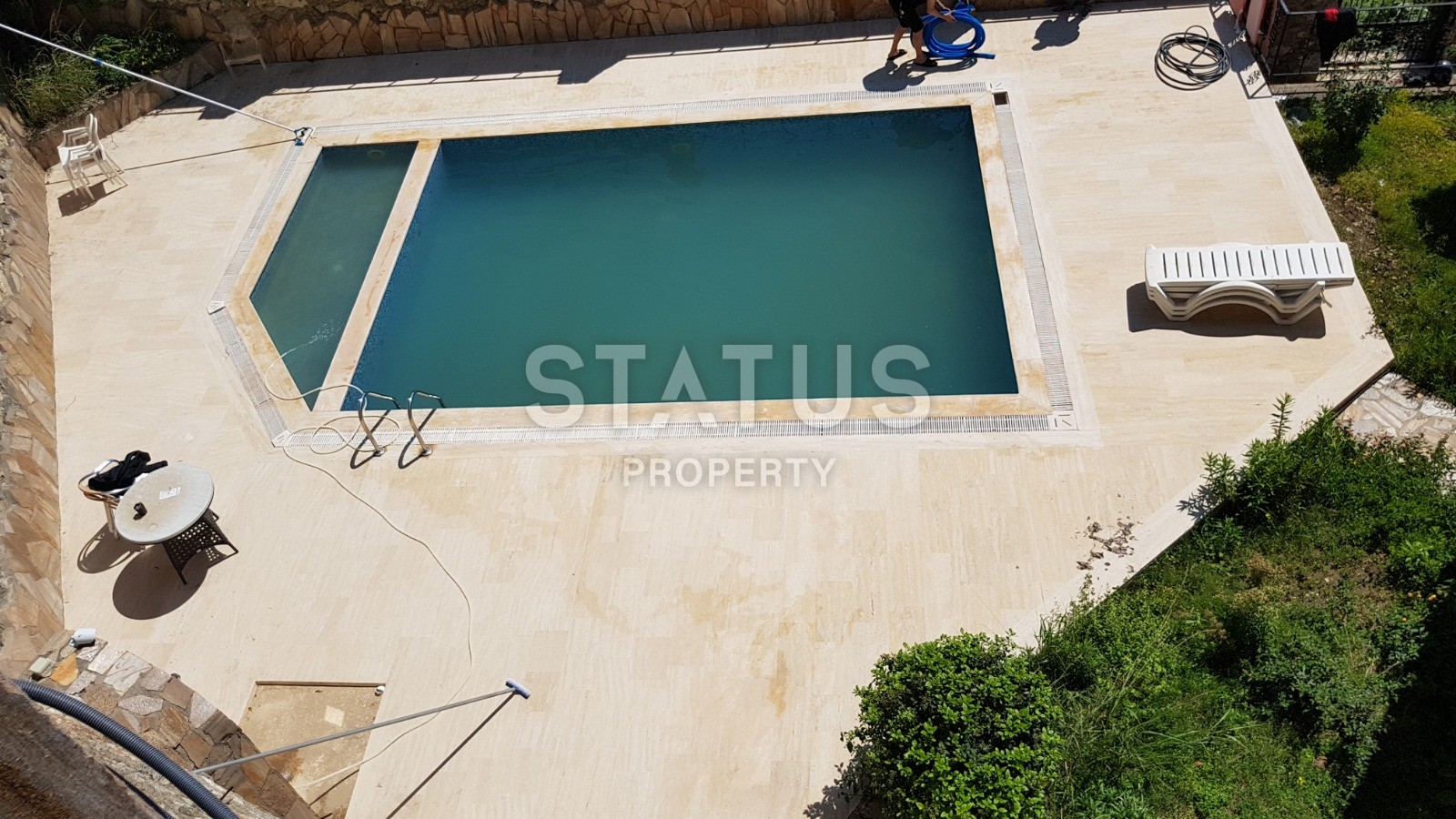 Вилла 3+1 с видом на море в экологическом районе, 450м2. Каргыджак, Алания. фото 15