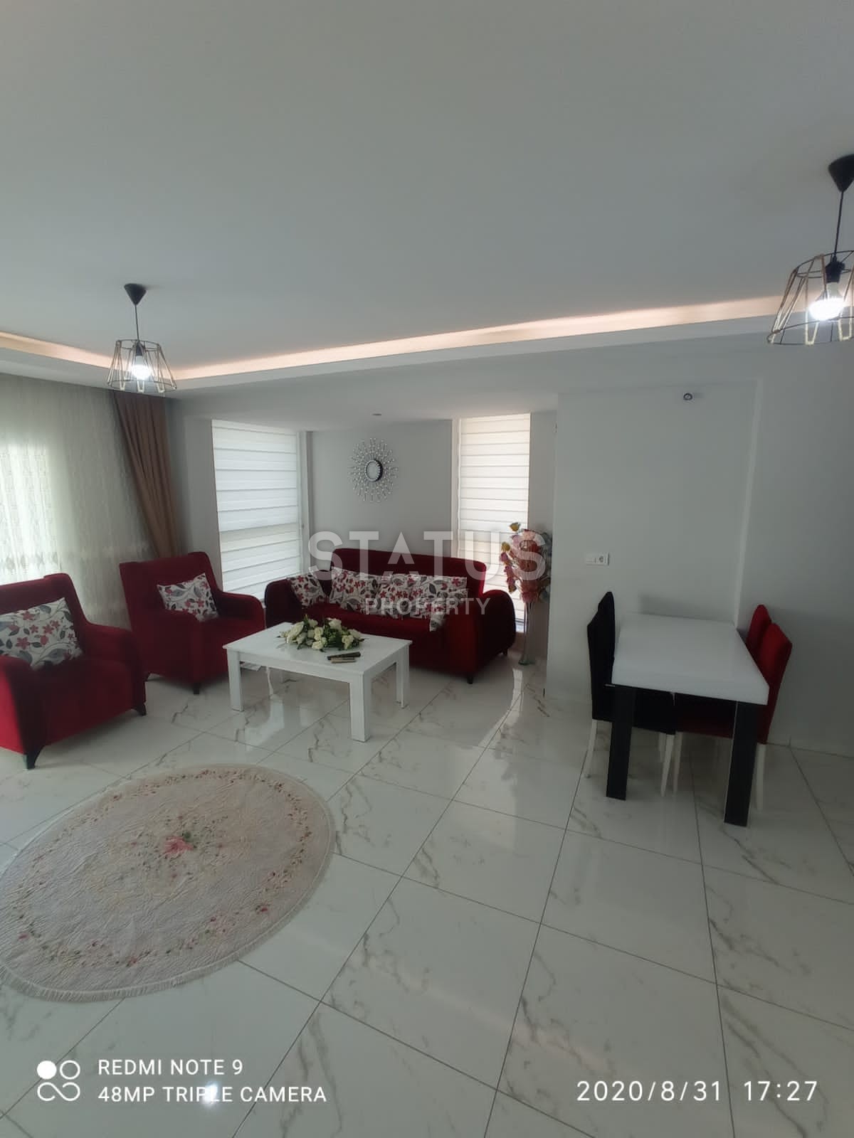 Двухкомнатная квартира большой площади в Махмутларе, 88 м2 фото 14