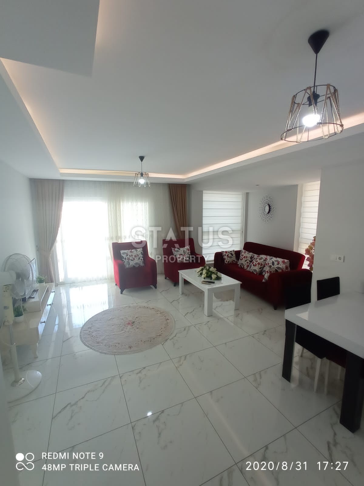 Двухкомнатная квартира большой площади в Махмутларе, 88 м2 фото 18