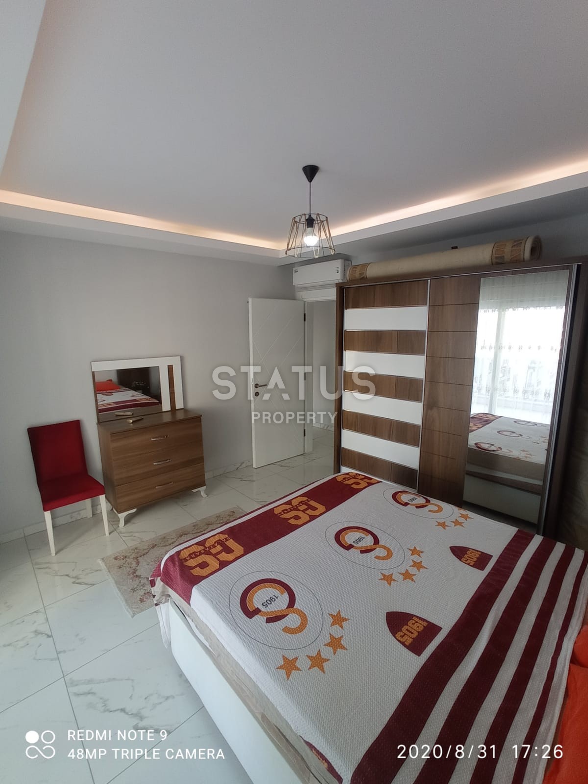 Двухкомнатная квартира большой площади в Махмутларе, 88 м2 фото 26