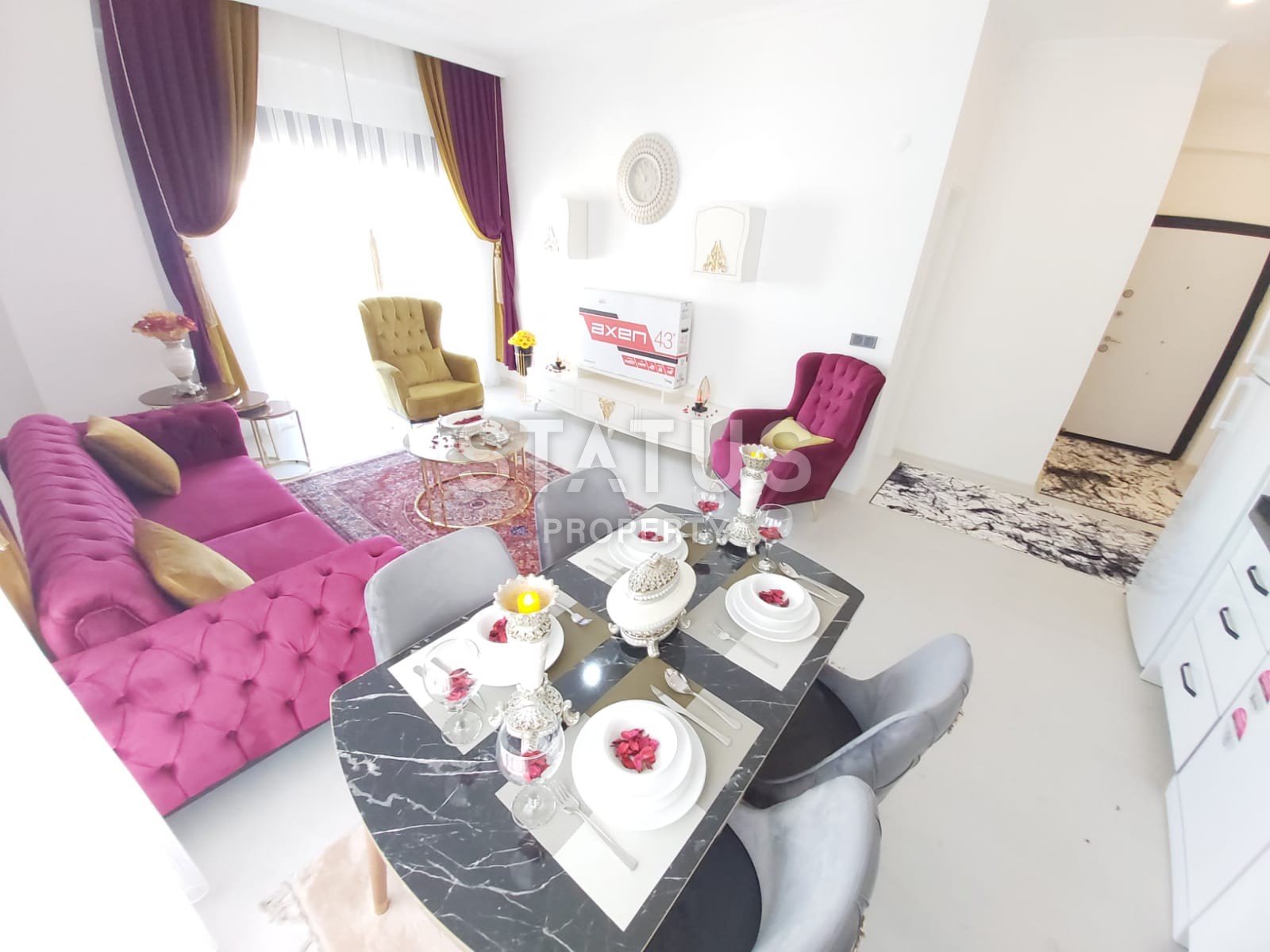 Stylish one-bedroom apartment in Mahmutlar, 65 m2 фото 5