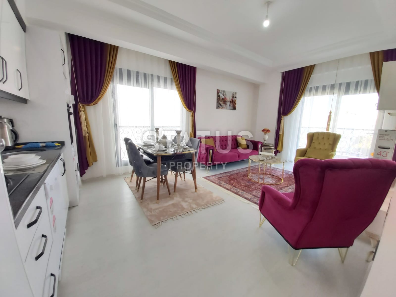 Stylish one-bedroom apartment in Mahmutlar, 65 m2 фото 9