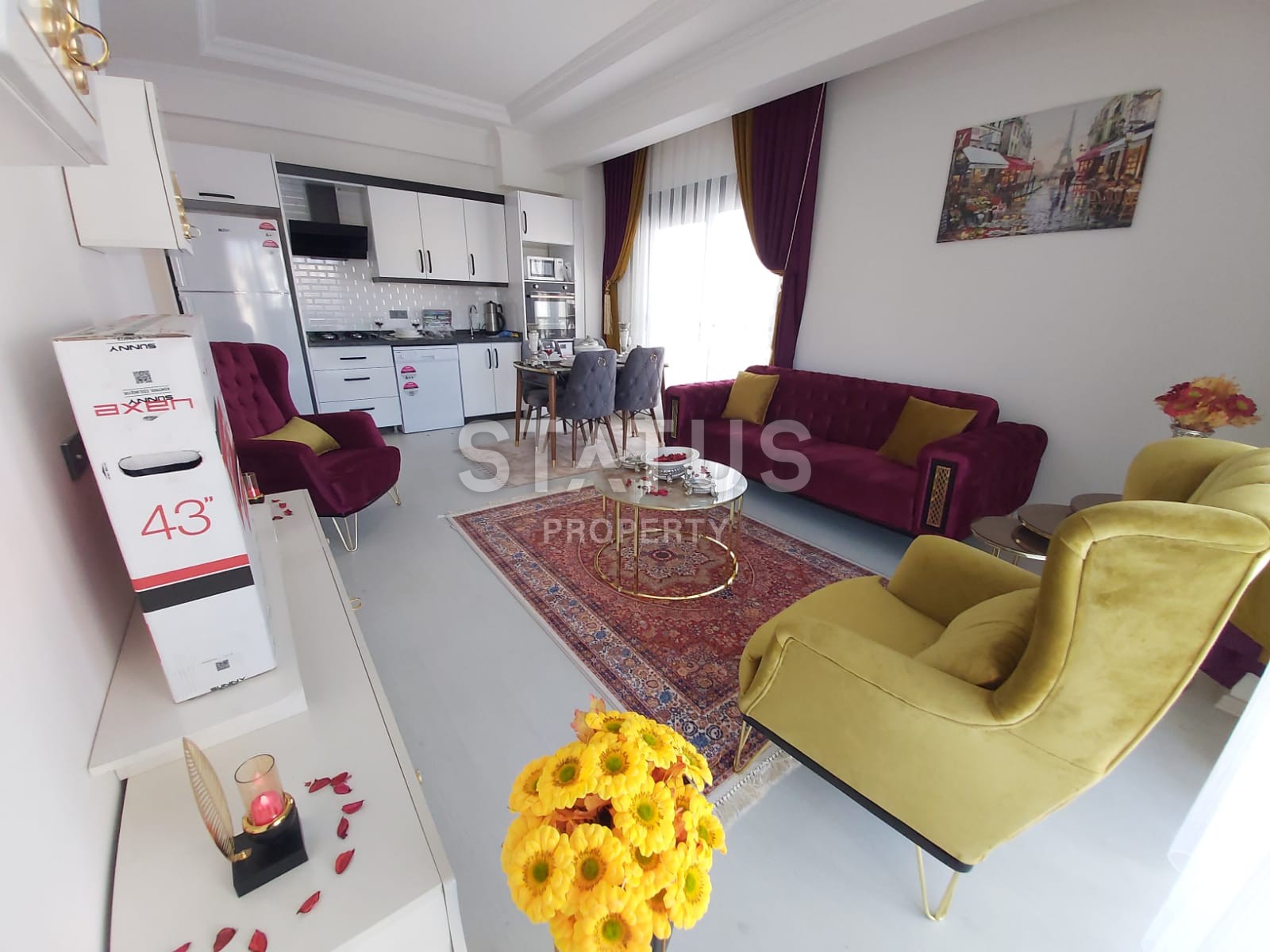 Stylish one-bedroom apartment in Mahmutlar, 65 m2 фото 16