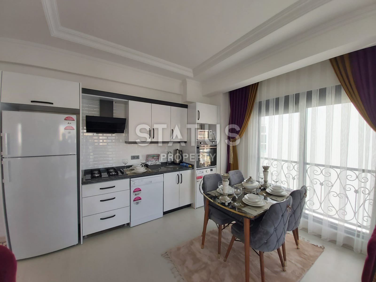 Stylish one-bedroom apartment in Mahmutlar, 65 m2 фото 17