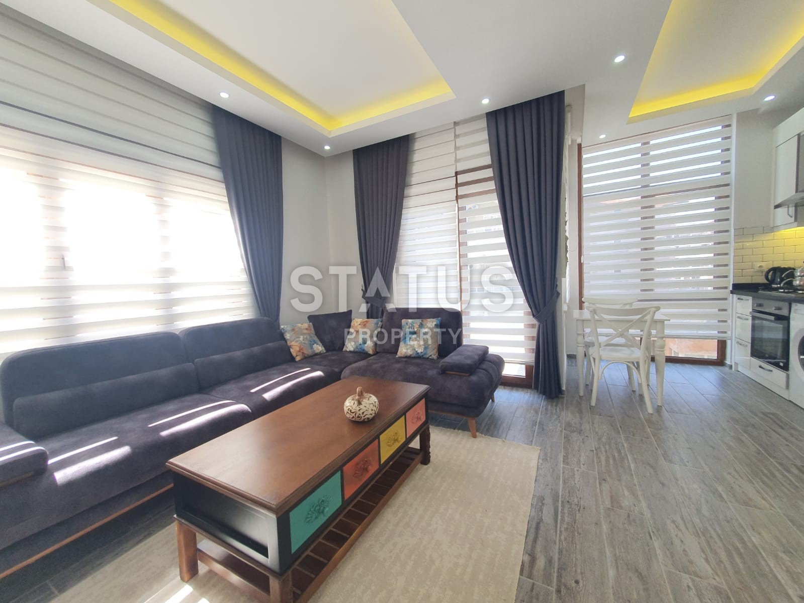 Apartment 2+1 in a new building by the sea, 80 sq.m. Center, Alanya. фото 11