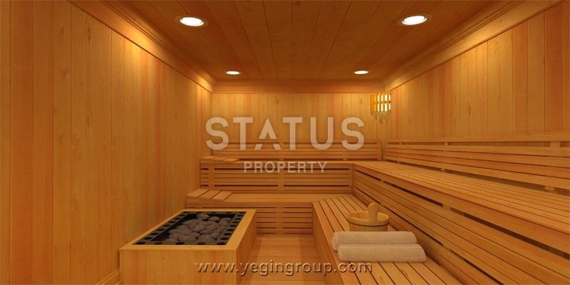 Апартаменты 4+1 с видом на море и крепость, 270 м2 Алания фото 8