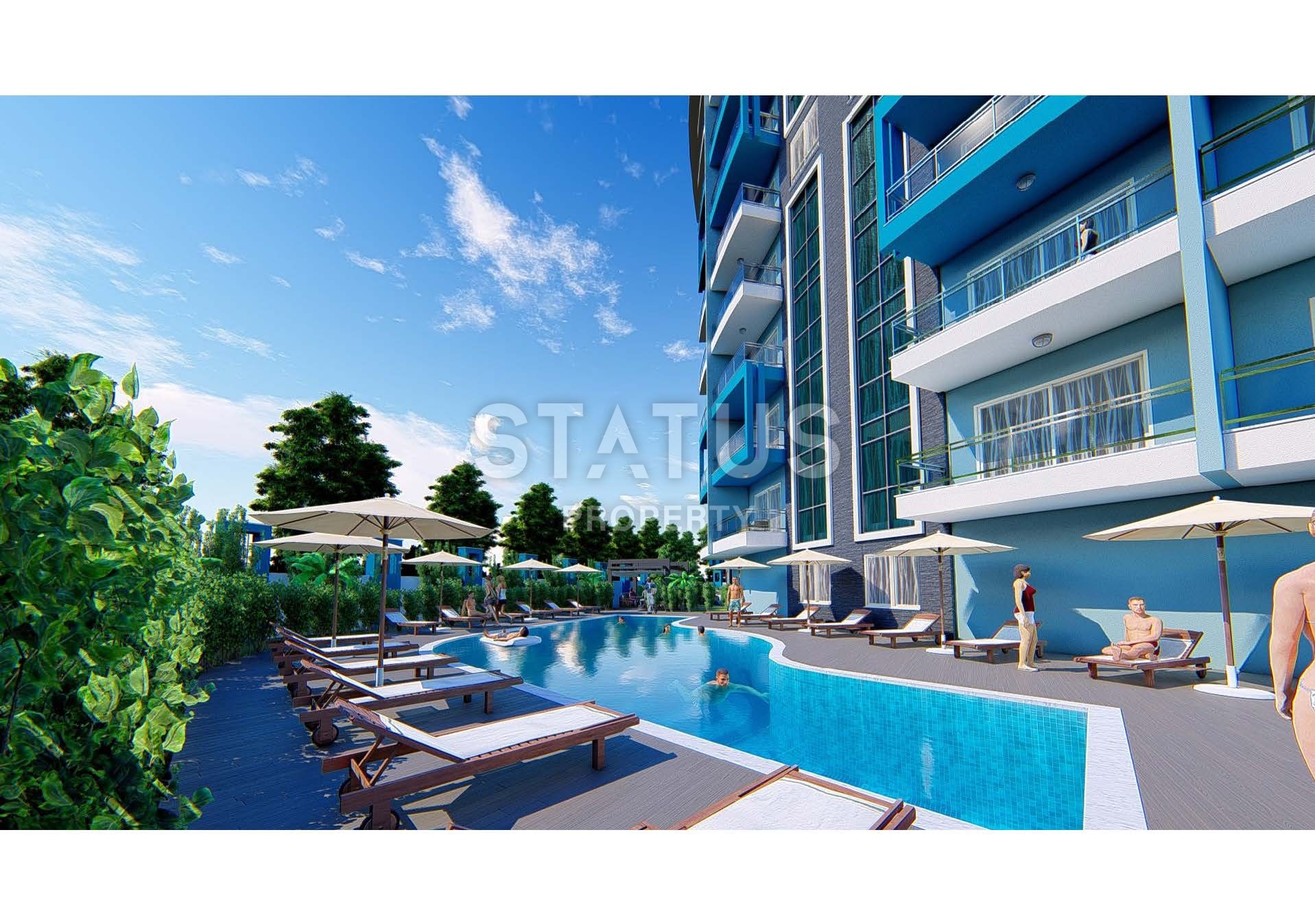 Новый проект на стадии строительства в Махмутларе! фото 15