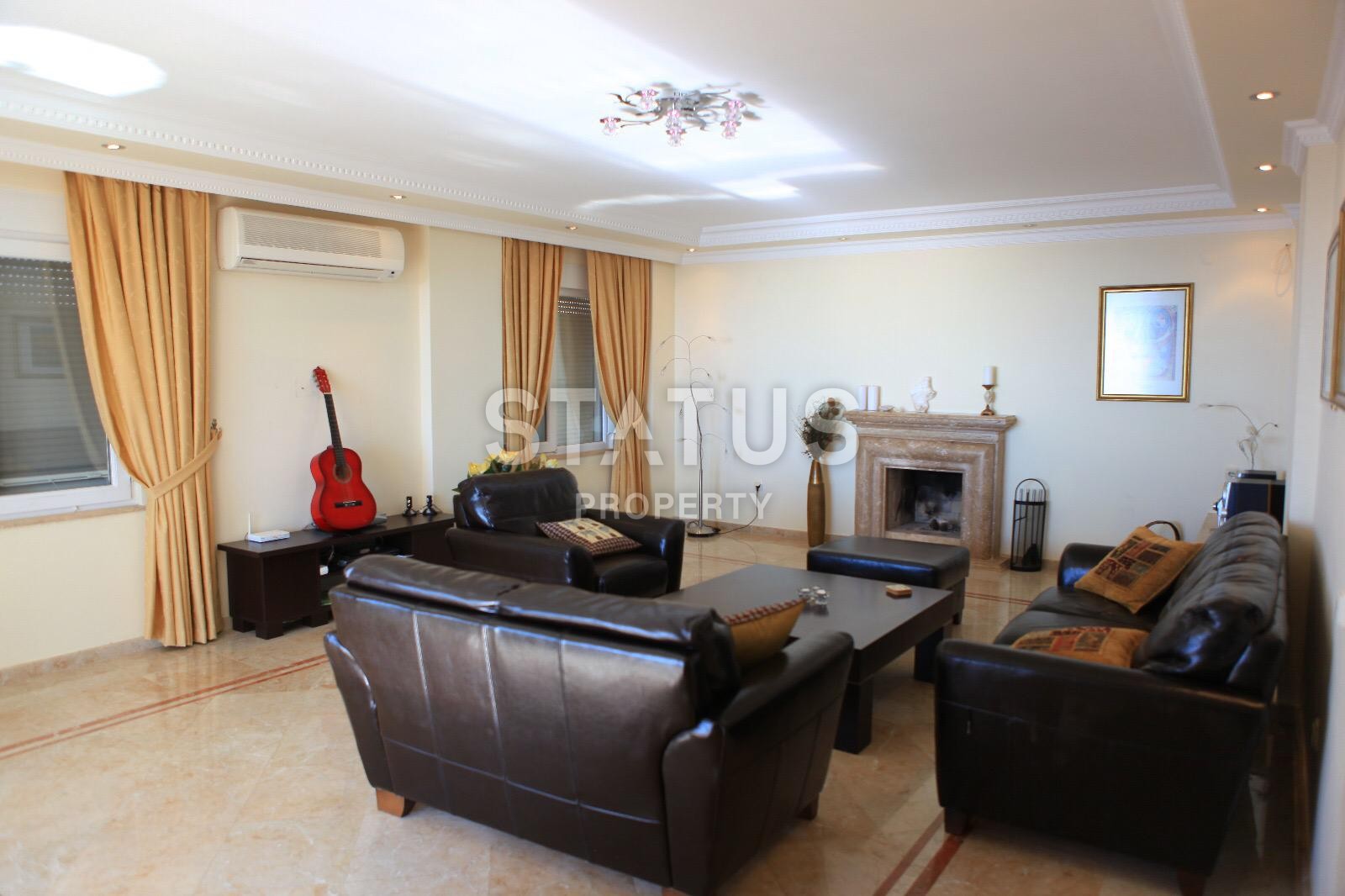 Вилла 5+2 с видом на море и историческую крепость, 365 м2. Центр, Алания. фото 7