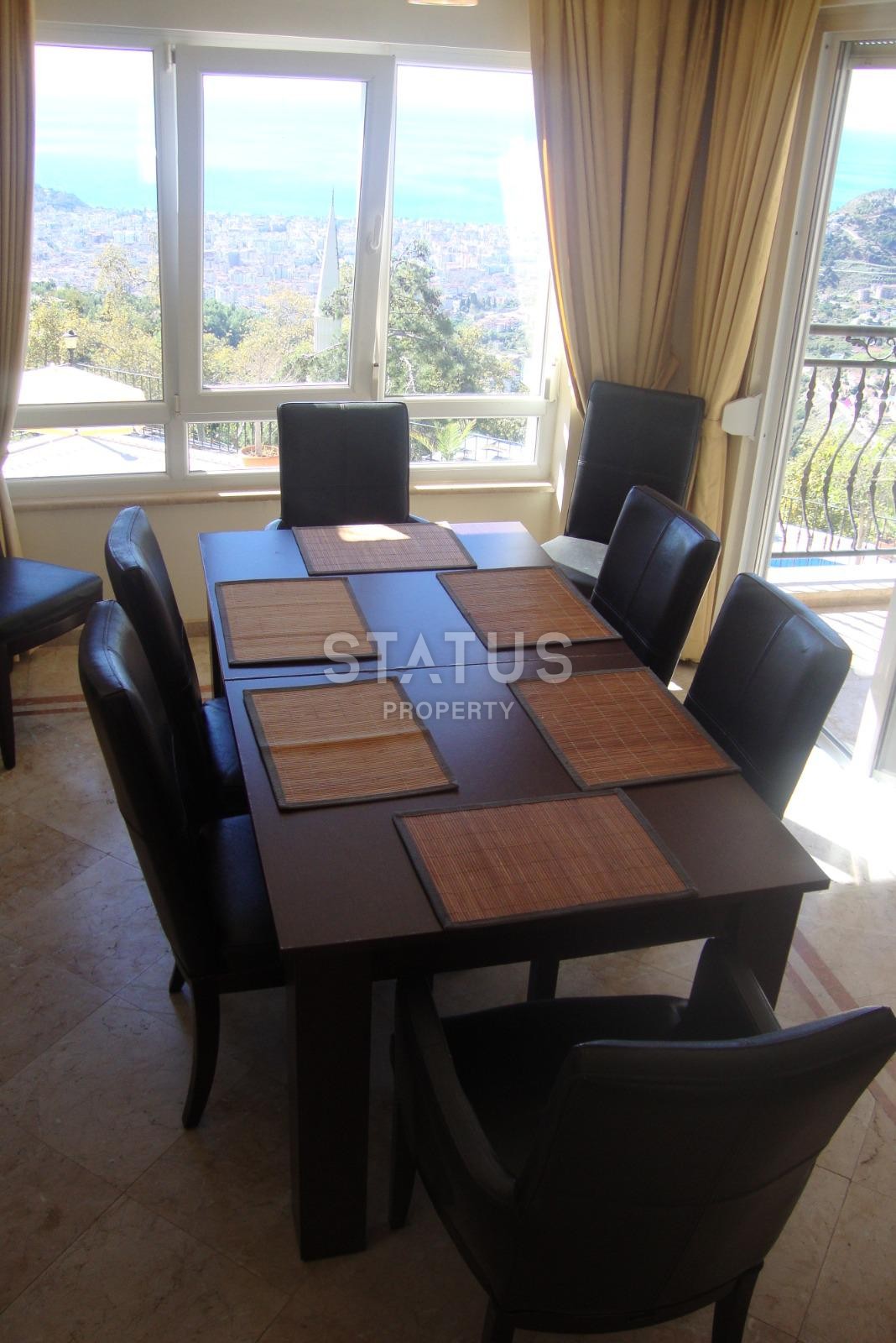 Вилла 5+2 с видом на море и историческую крепость, 365 м2. Центр, Алания. фото 14