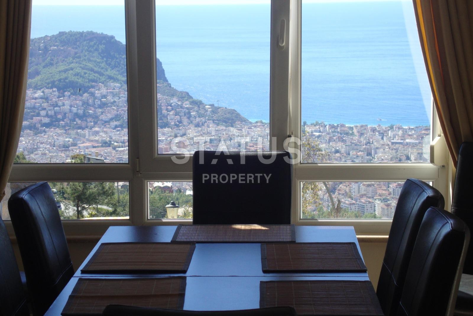 Вилла 5+2 с видом на море и историческую крепость, 365 м2. Центр, Алания. фото 15