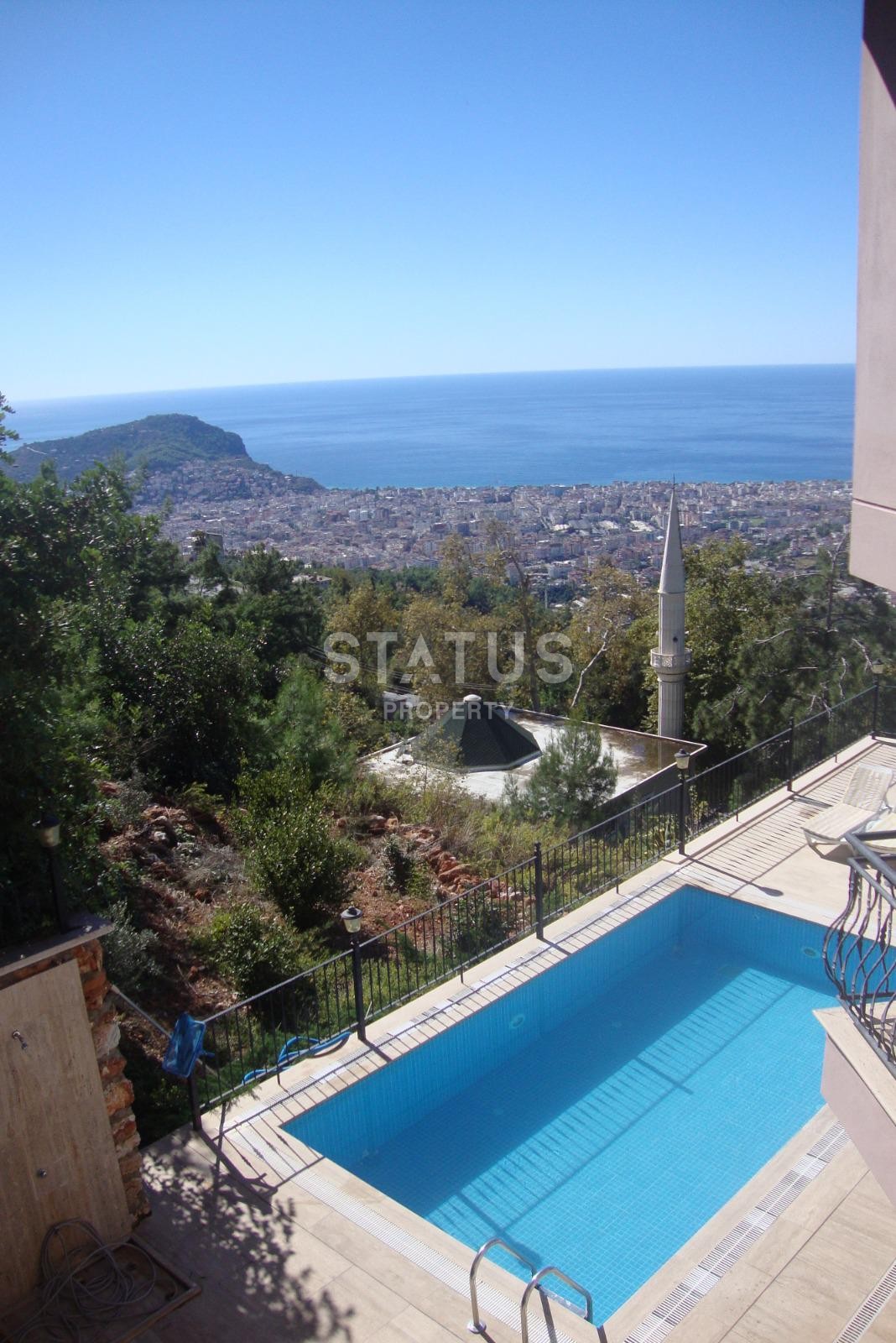 Вилла 5+2 с видом на море и историческую крепость, 365 м2. Центр, Алания. фото 19