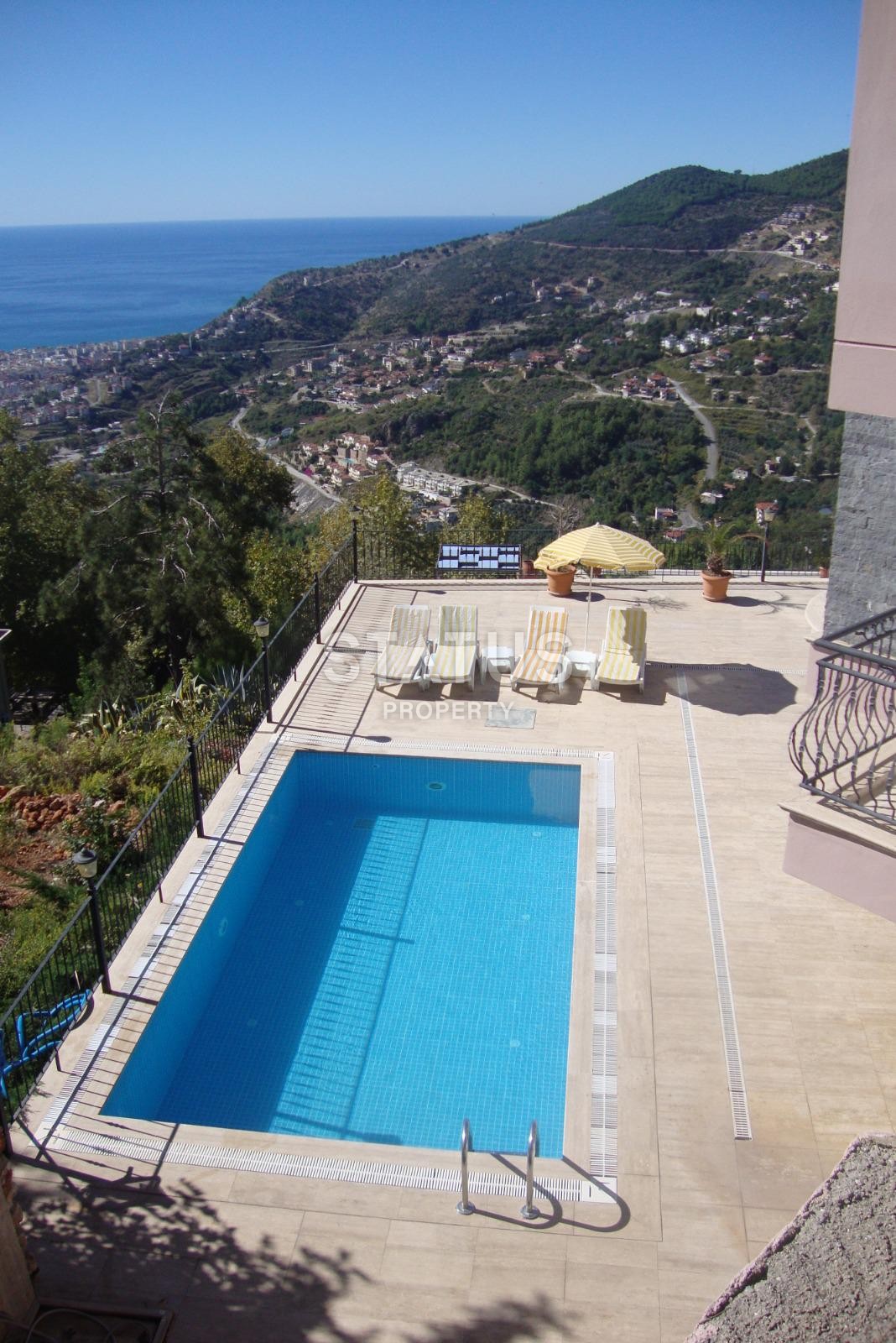 Вилла 5+2 с видом на море и историческую крепость, 365 м2. Центр, Алания. фото 20