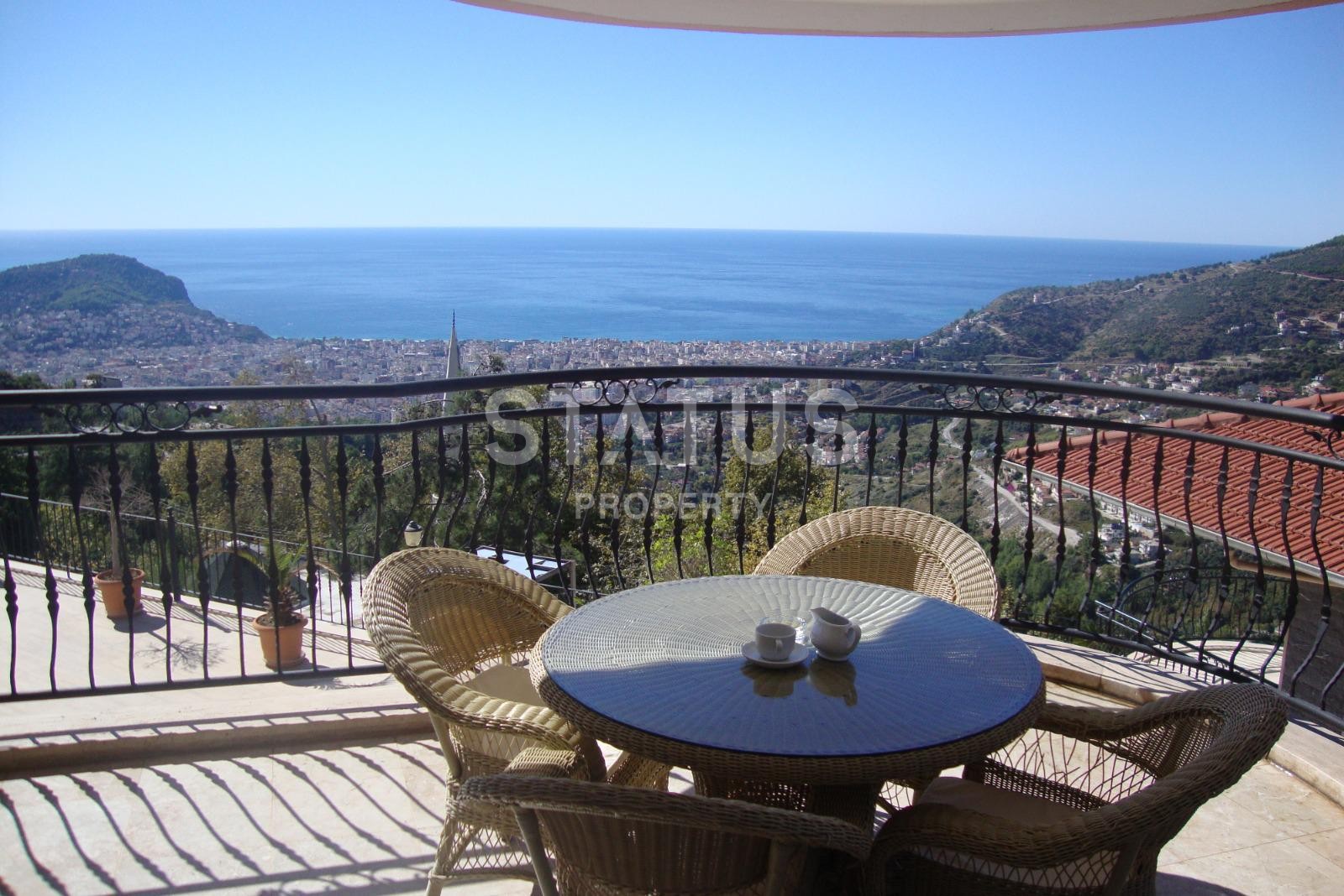 Вилла 5+2 с видом на море и историческую крепость, 365 м2. Центр, Алания. фото 21