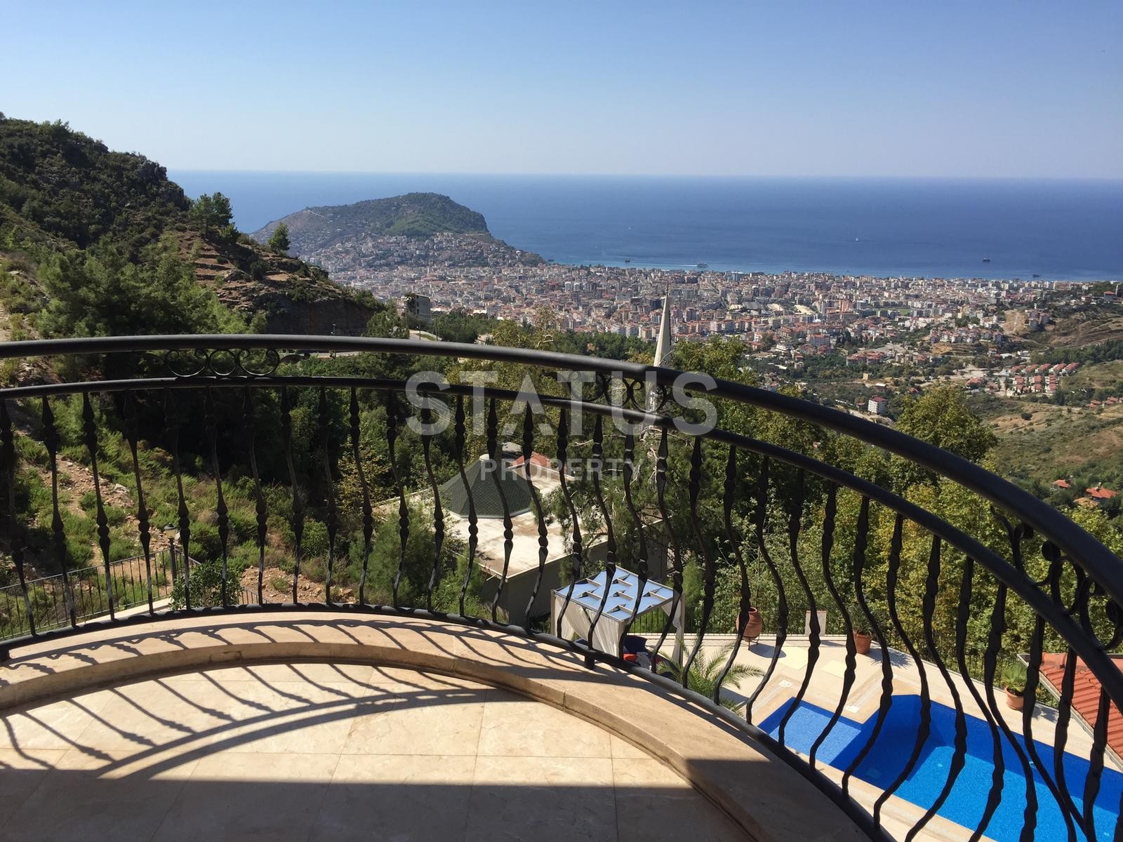 Вилла 5+2 с видом на море и историческую крепость, 365 м2. Центр, Алания. фото 22