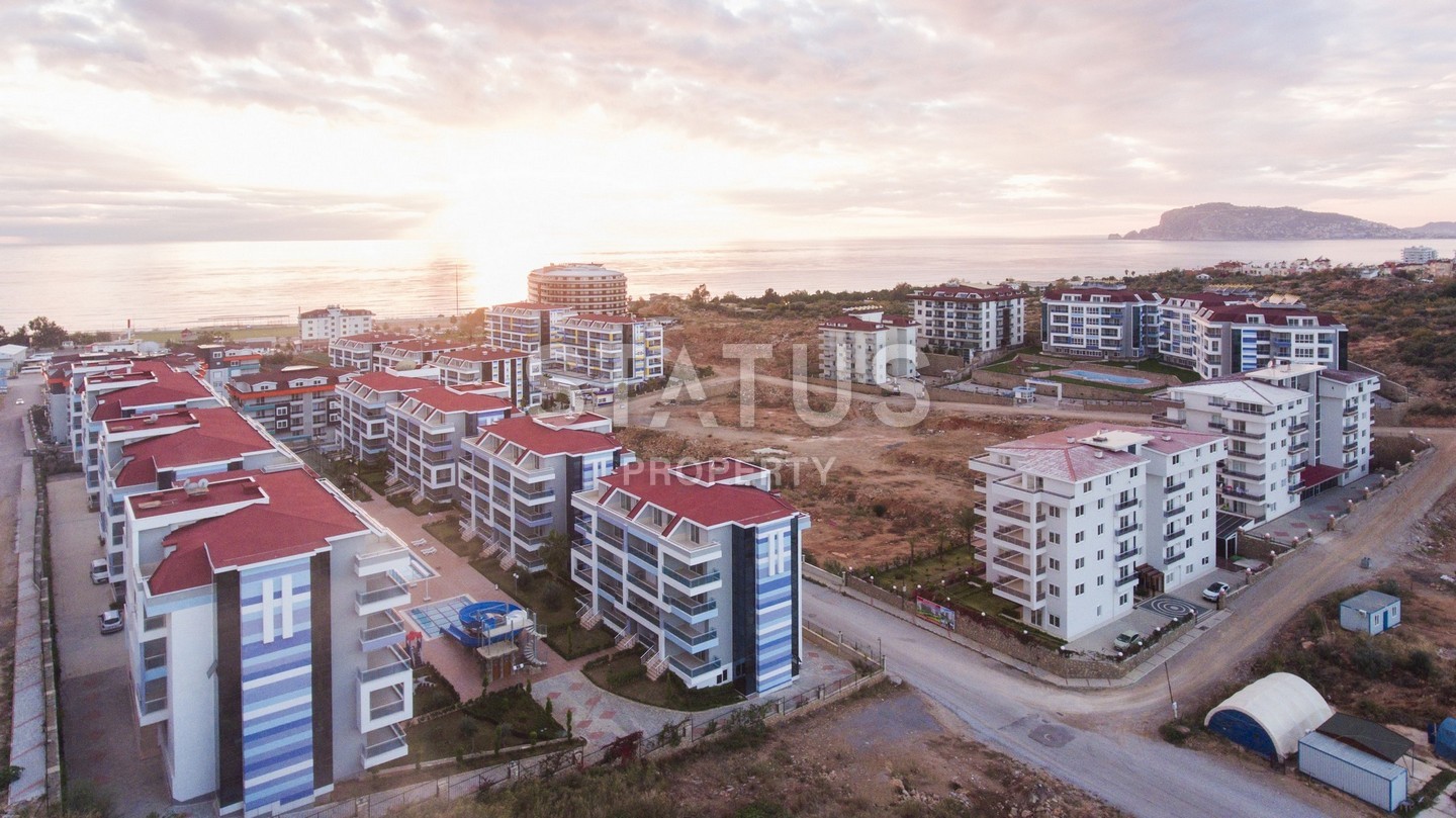 Апартаменты 2+1 в элитном комплексе с видом на море 110 м2. Кестель, Алания. фото 5