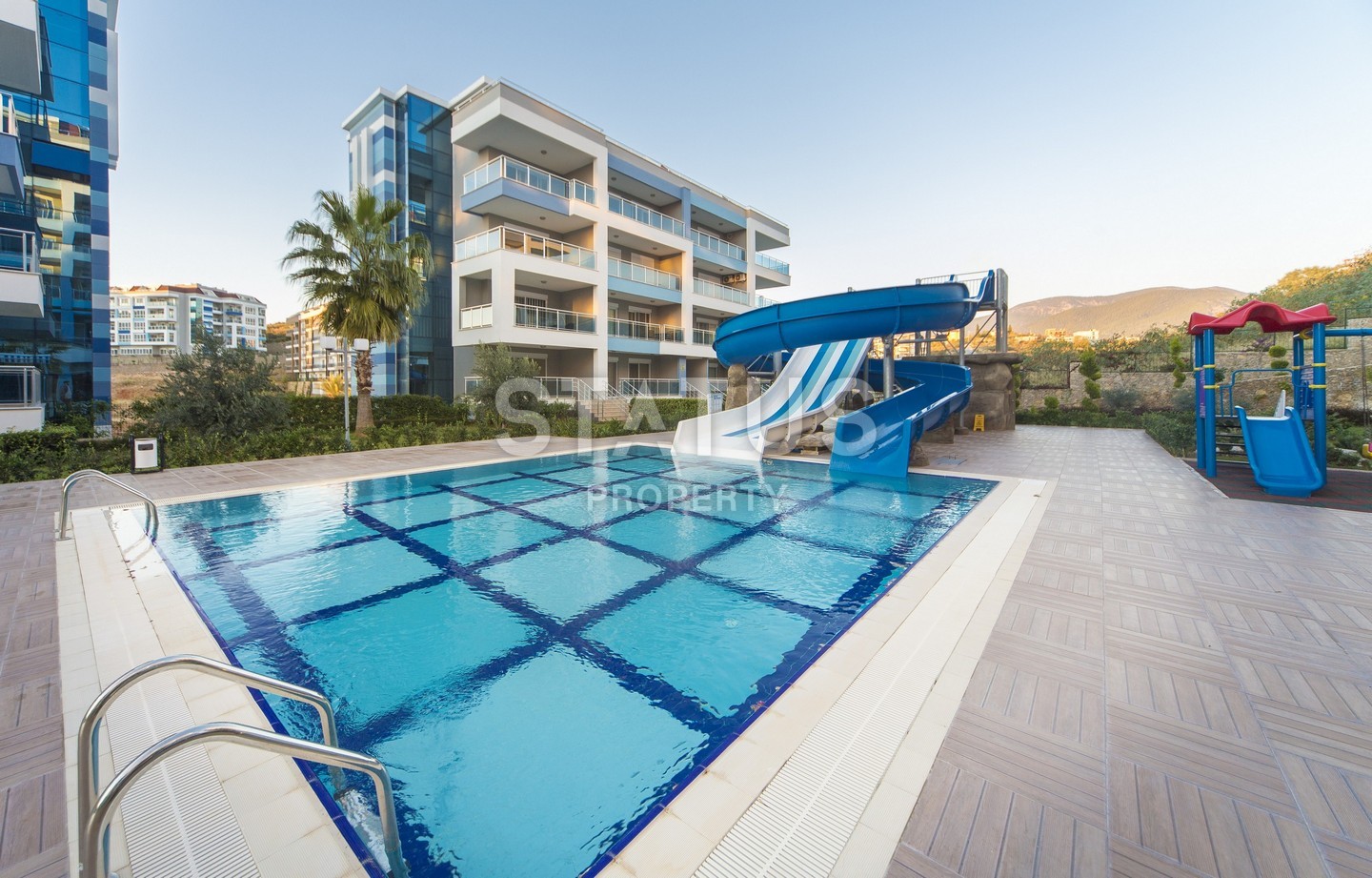 Апартаменты 2+1 в элитном комплексе с видом на море 110 м2. Кестель, Алания. фото 14