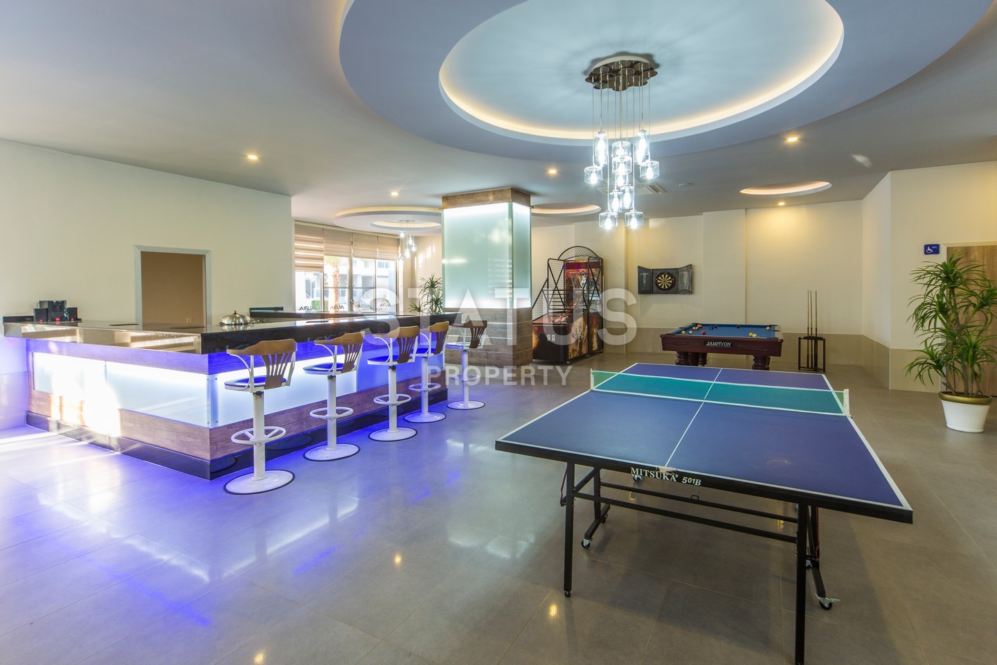 Апартаменты 2+1 в элитном комплексе с видом на море 110 м2. Кестель, Алания. фото 21