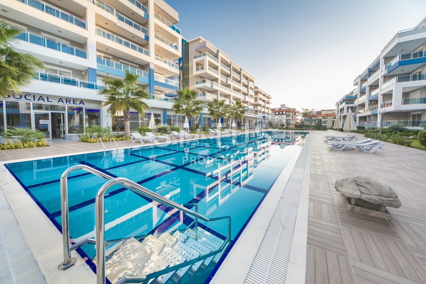 Апартаменты 2+1 в элитном комплексе с видом на море 110 м2. Кестель, Алания. фото 29