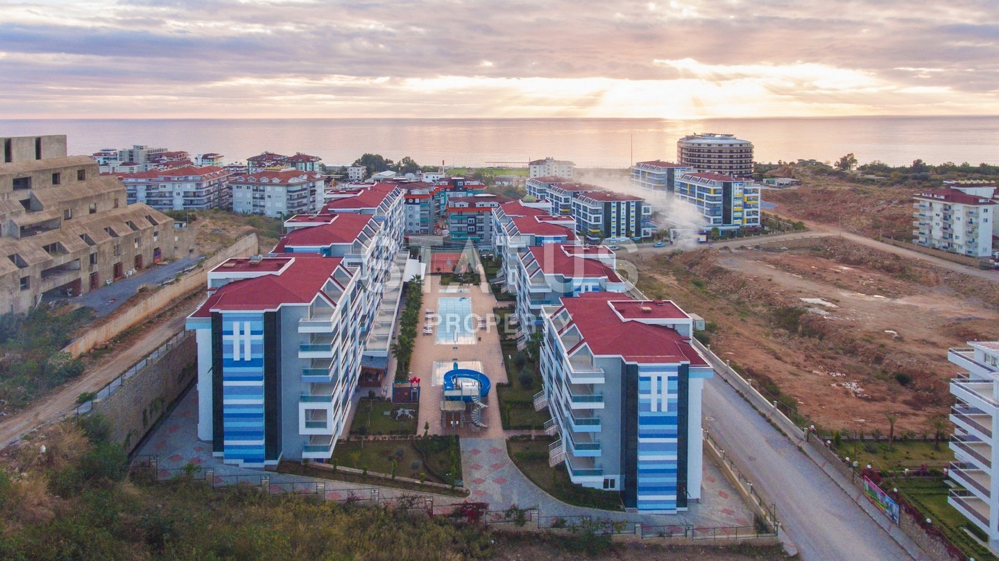 Апартаменты 2+1 в элитном комплексе с видом на море 110 м2. Кестель, Алания. фото 30