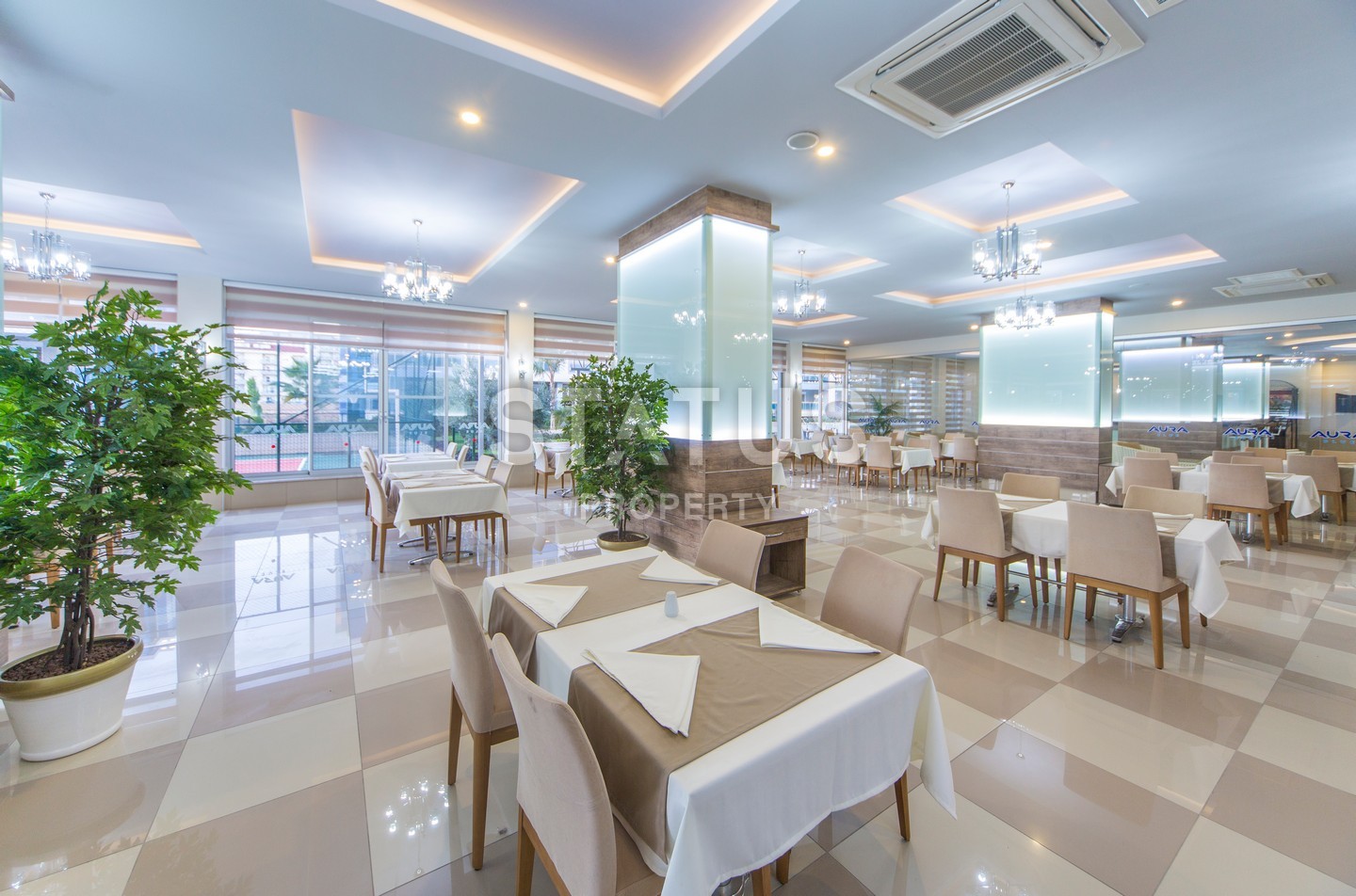 Апартаменты 2+1 в элитном комплексе с видом на море 110 м2. Кестель, Алания. фото 37