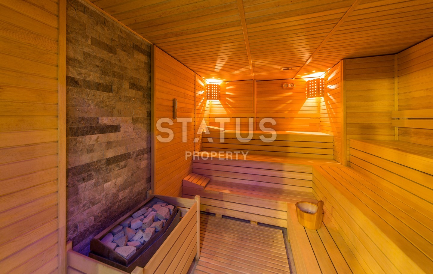 Апартаменты 2+1 в элитном комплексе с видом на море 110 м2. Кестель, Алания. фото 38